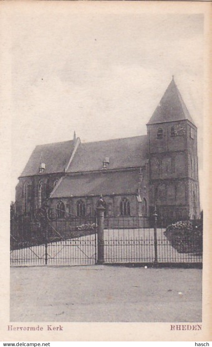 2603831Rheden, Hervormde Kerk. (kaart Uit Album Zie Achterkant) - Rheden