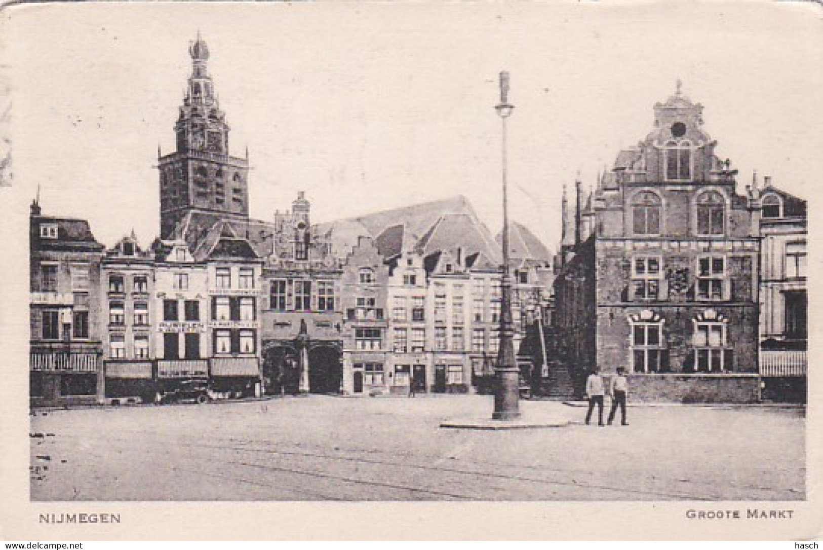 2603833Nijmegen, Groote Markt. – 1934. (zie Hoeken En Randen) - Nijmegen