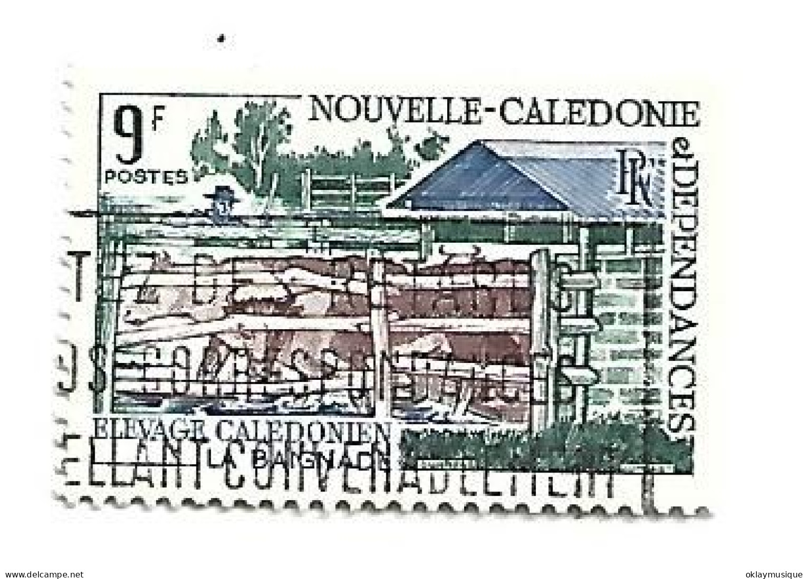 1969 N°336  Sur Fraguement - Used Stamps