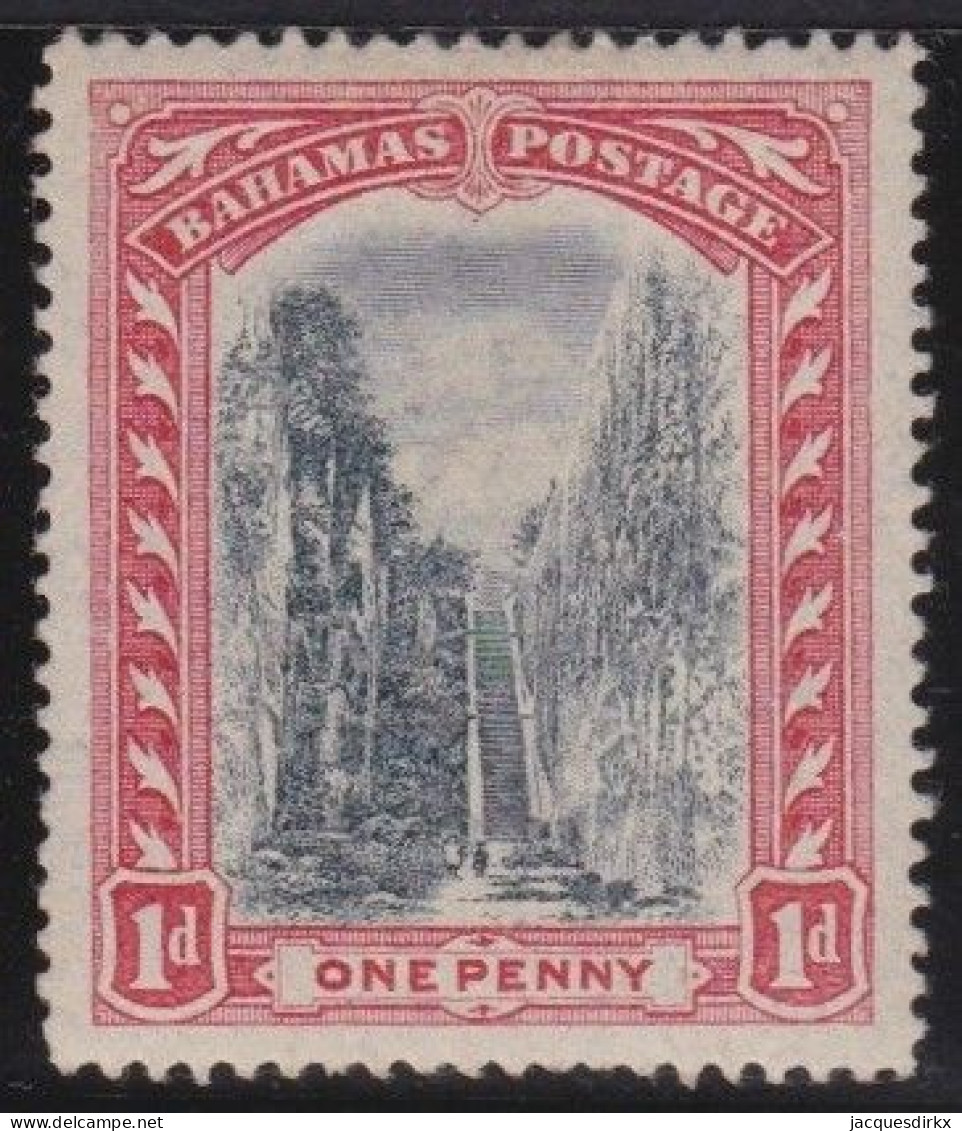 Bahamas    .  SG   .   58   .   Perf. 14  .  Crown  CA   .    *      .  Mint-hinged - 1859-1963 Crown Colony