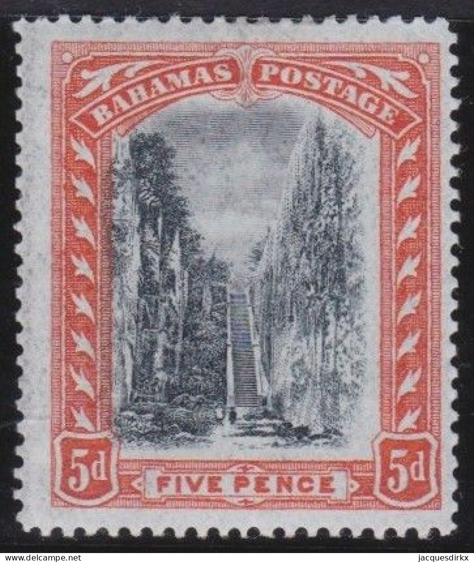 Bahamas    .  SG   .   59   .   Perf. 14  .  Crown  CA   .    *      .  Mint-VLH - 1859-1963 Crown Colony