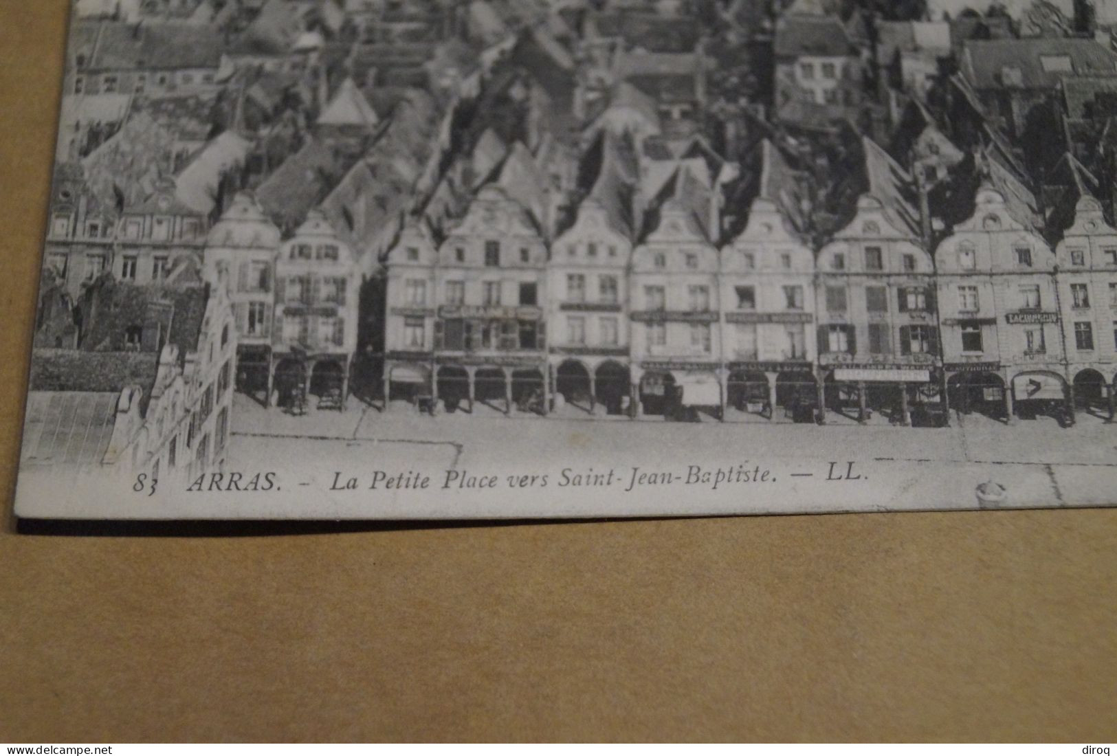 Belle Carte Ancienne,Arras ,1907,Petite Place,pour Collection - Andere & Zonder Classificatie