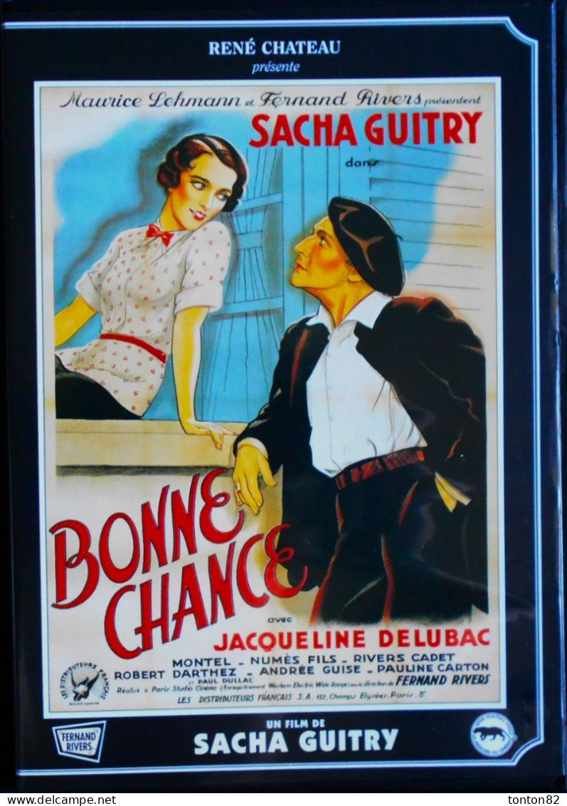 Bonne Chance - Sacha Guitry - Catherine De Lubac - Pauline Carton - Film De SAcha Guitry . - Comédie