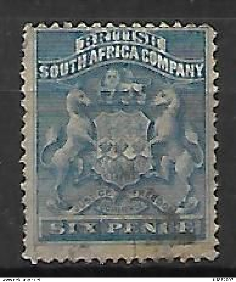 British South Africa Company   -   1890.    Y&T N°2a Oblitéré.  Cote 30€ - Non Classés
