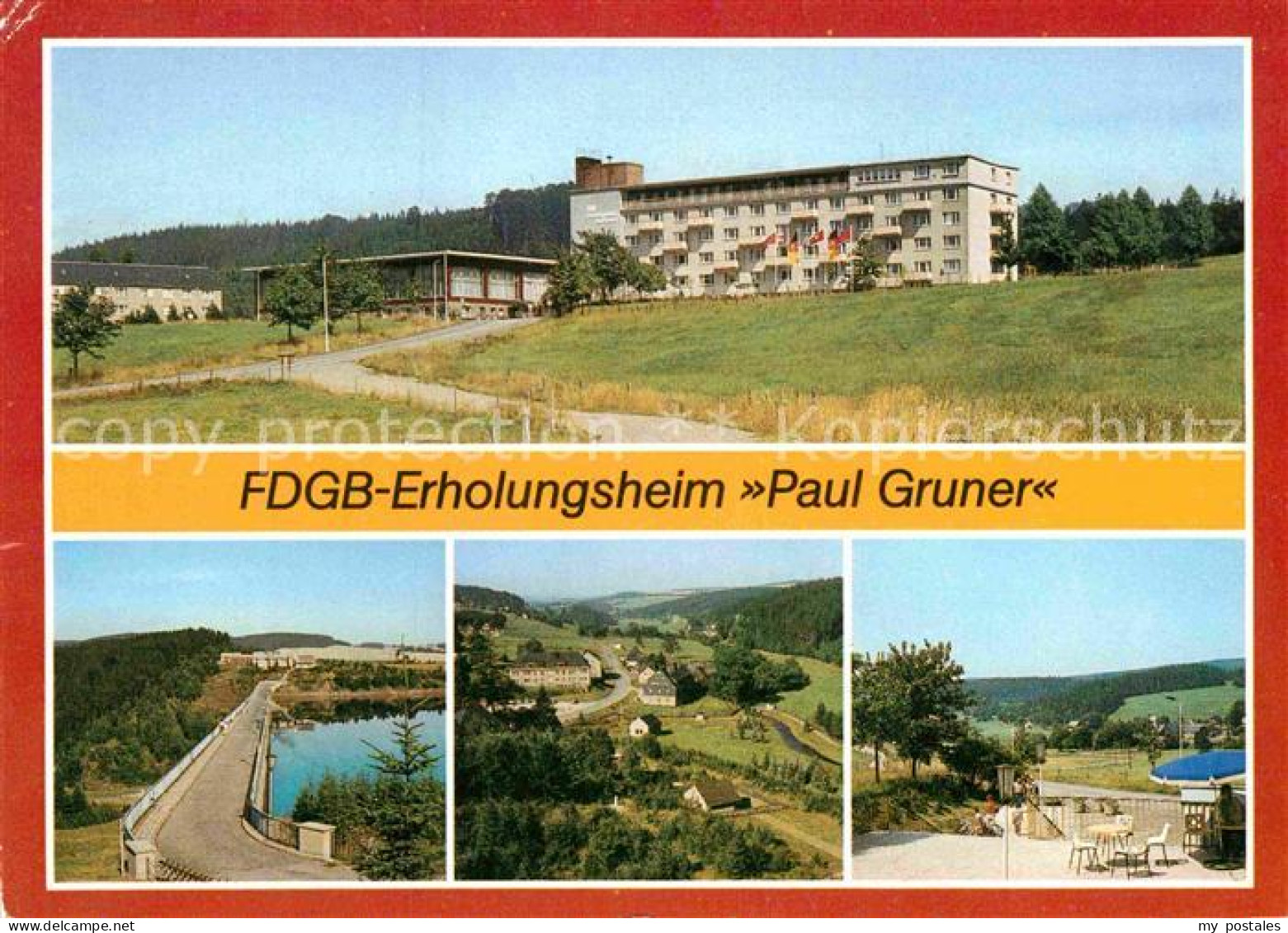 72849590 Caemmerswalde FDGB Erholungsheim Paul Gruner Ortsteil Rauschenbach Stau - Neuhausen (Erzgeb.)