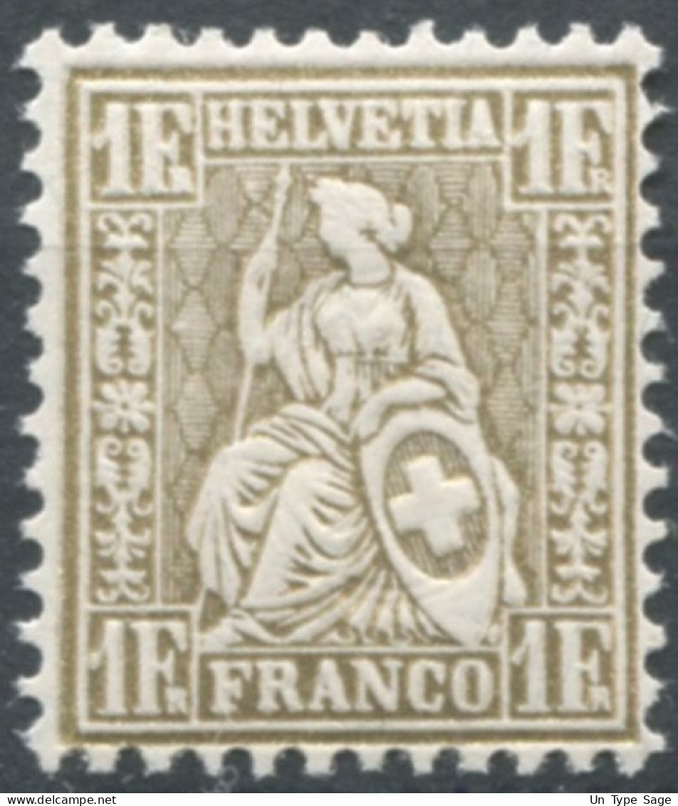 Suisse N°57 - Neuf* - (F1514) - Gebraucht