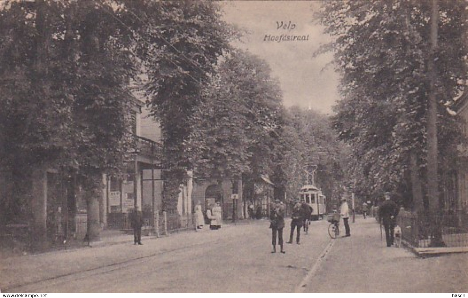 260426Velp, Hoofdstraat Met Tram. - Velp / Rozendaal