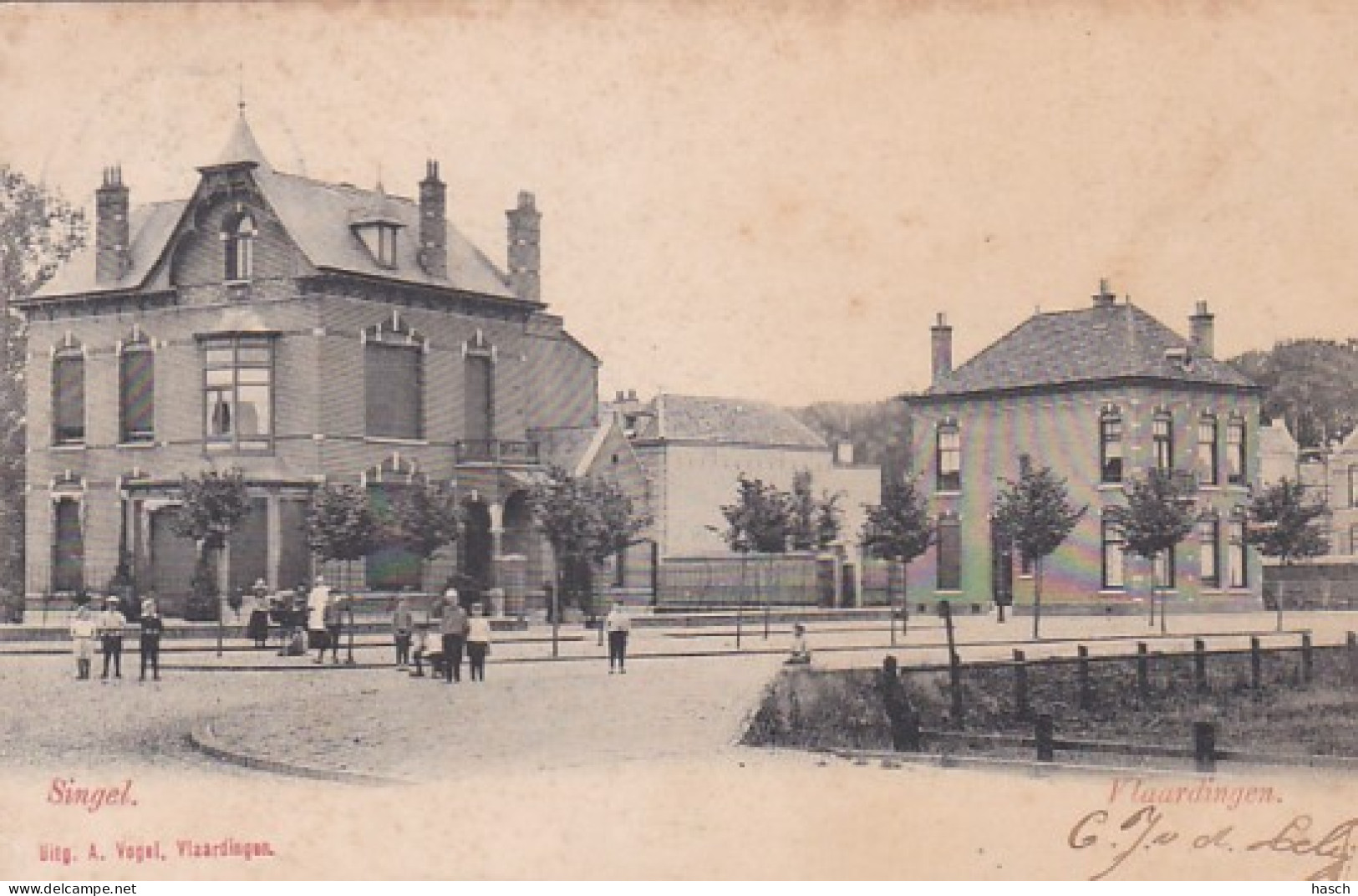 260430Vlaardingen, Singel. (poststempel 1903) - Vlaardingen