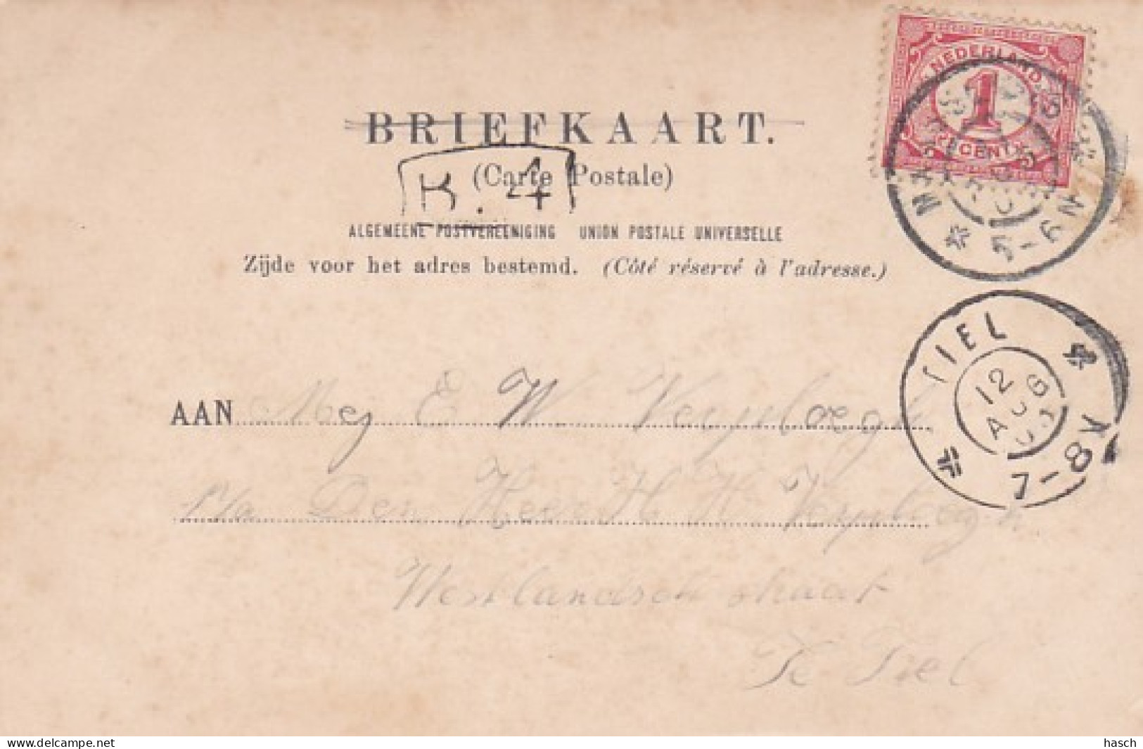 260430Vlaardingen, Singel. (poststempel 1903) - Vlaardingen