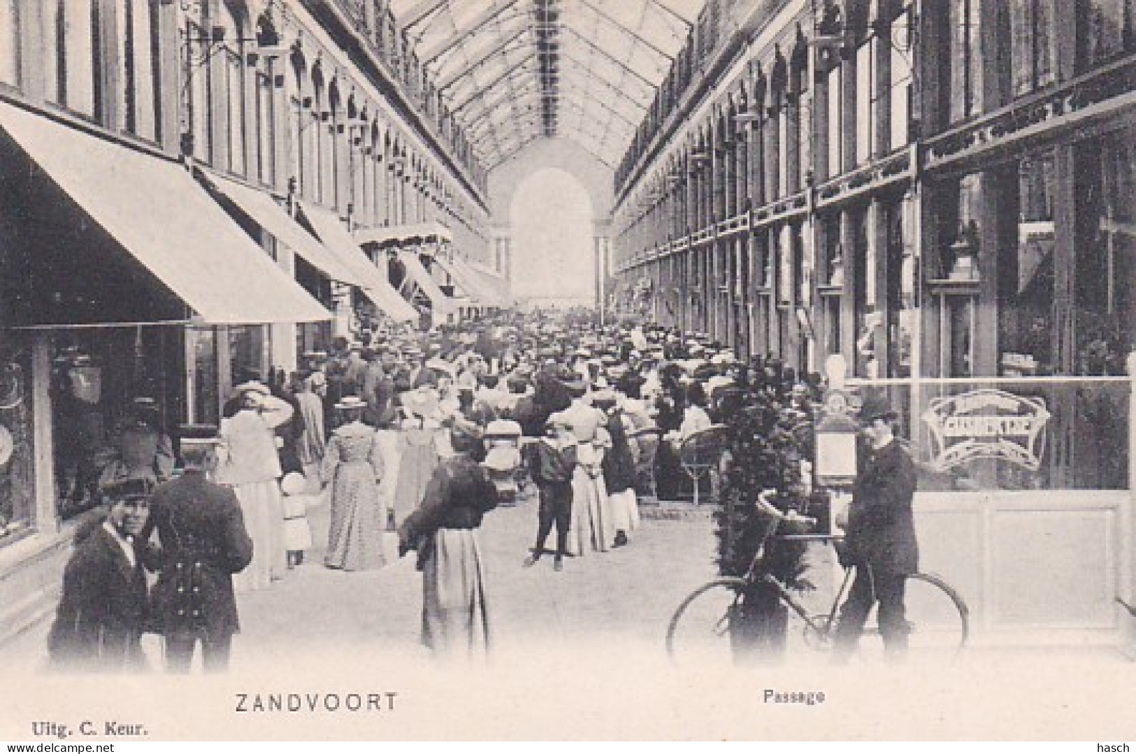 260444Zandvoort, Passage Met Restaurant Cusbertse.  - Zandvoort