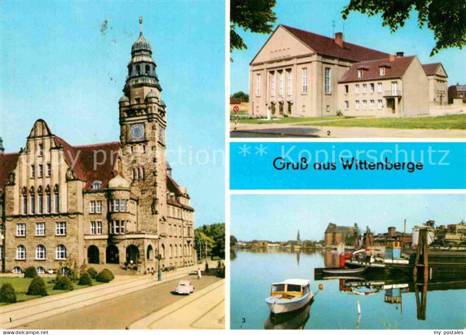 72849459 Wittenberge Prignitz Rathaus Hafen Kulturhaus Wittenberge - Wittenberge