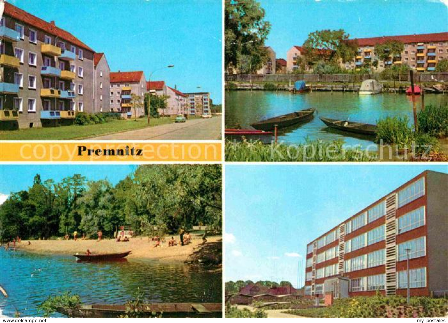 72849458 Premnitz Schwimmbad Am See Bootshafen Oberschule Premnitz - Premnitz