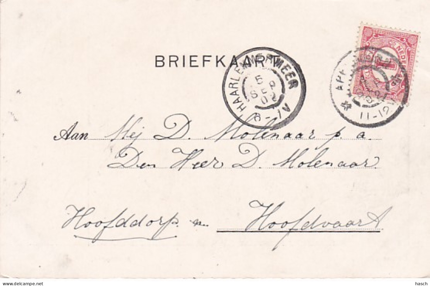 260452Apeldoorn, Gemeentehuis (poststempel 1902) - Apeldoorn