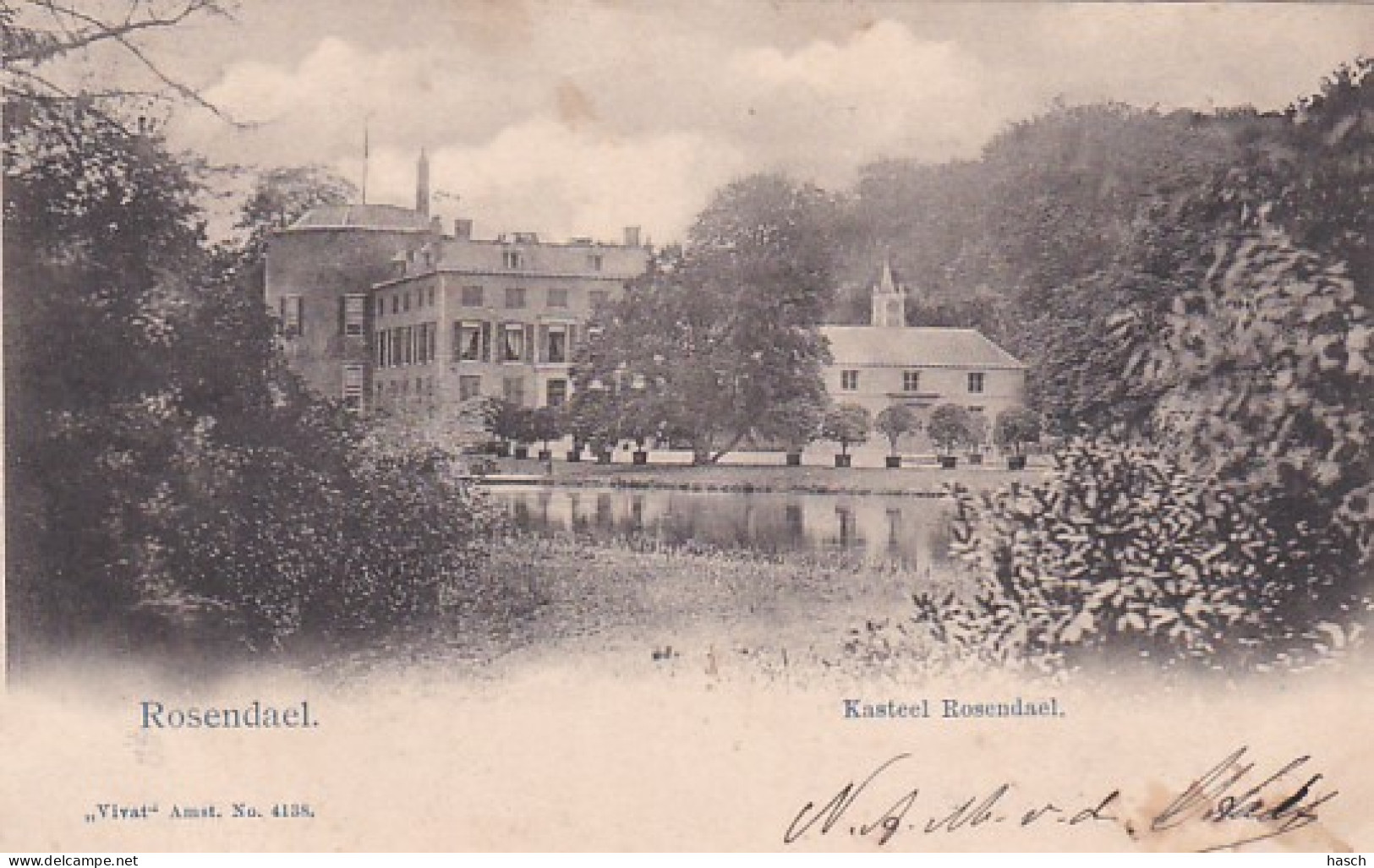 2604137Rosendael, Kasteel Rosendael. (poststempel 1902) - Velp / Rozendaal