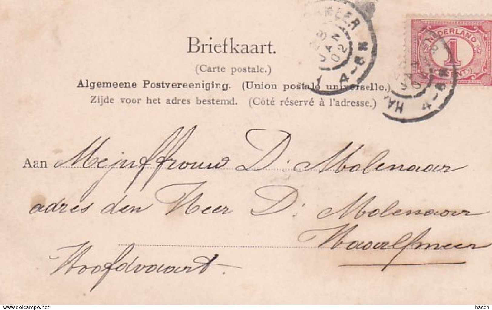 2604137Rosendael, Kasteel Rosendael. (poststempel 1902) - Velp / Rozendaal