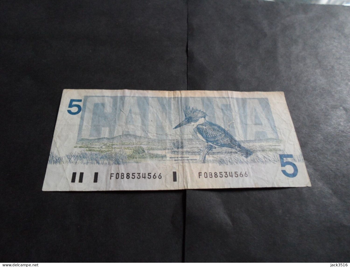 Canada: 5 Dollars 1986 Fob - Kanada