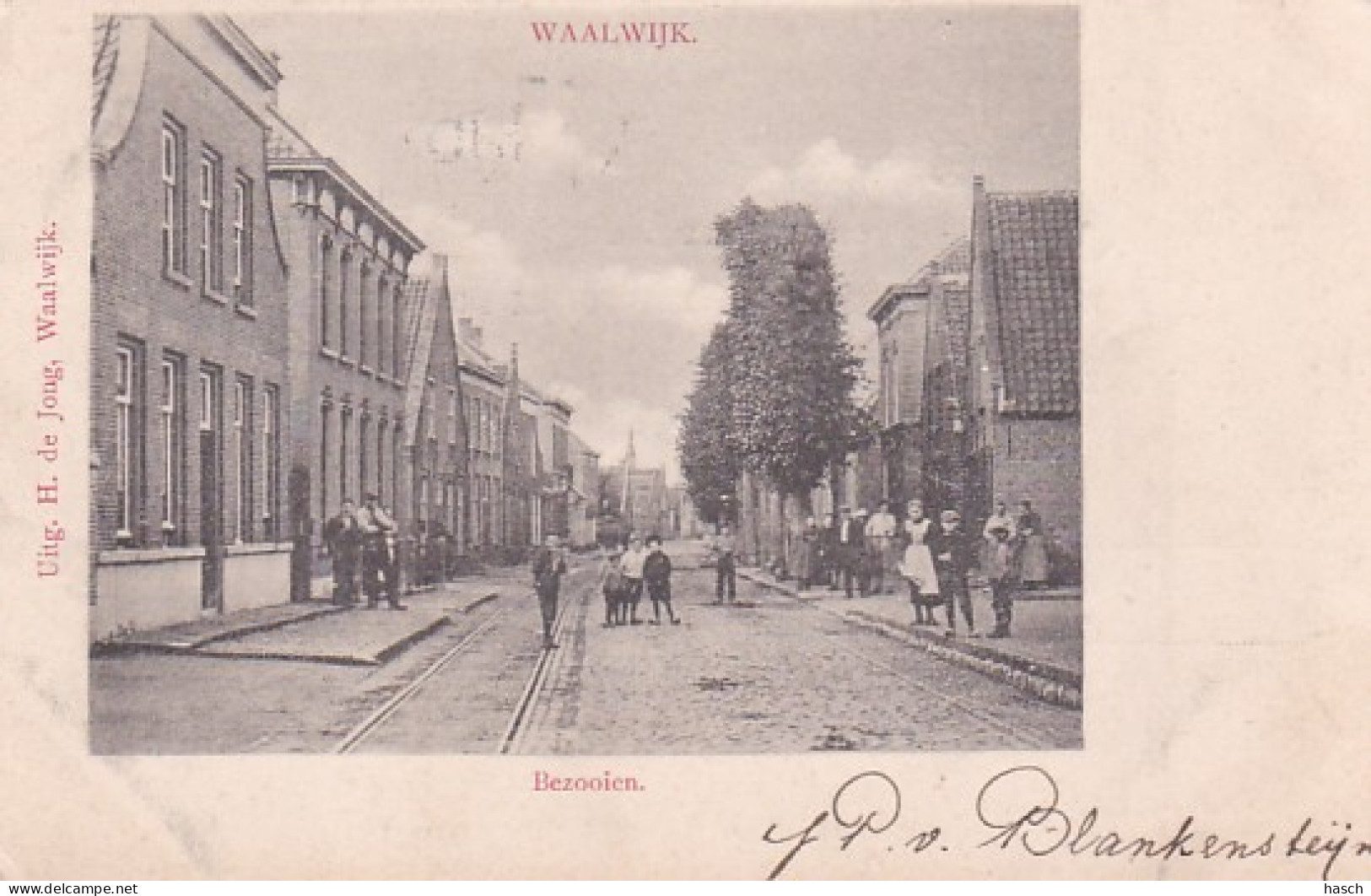 2604143Waalwijk, Bezooien. (poststempel 1904) - Waalwijk