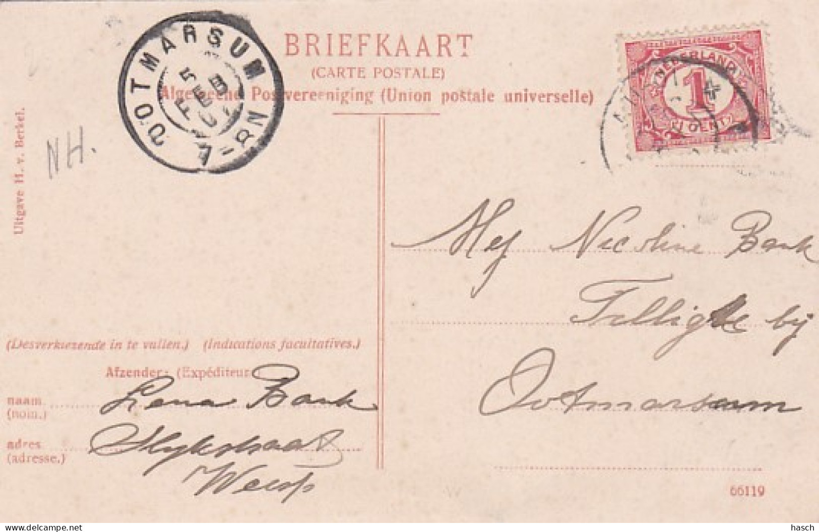 2604177Weesp, Muiderweg Met Begraafplaats. (poststempel 1907) - Weesp