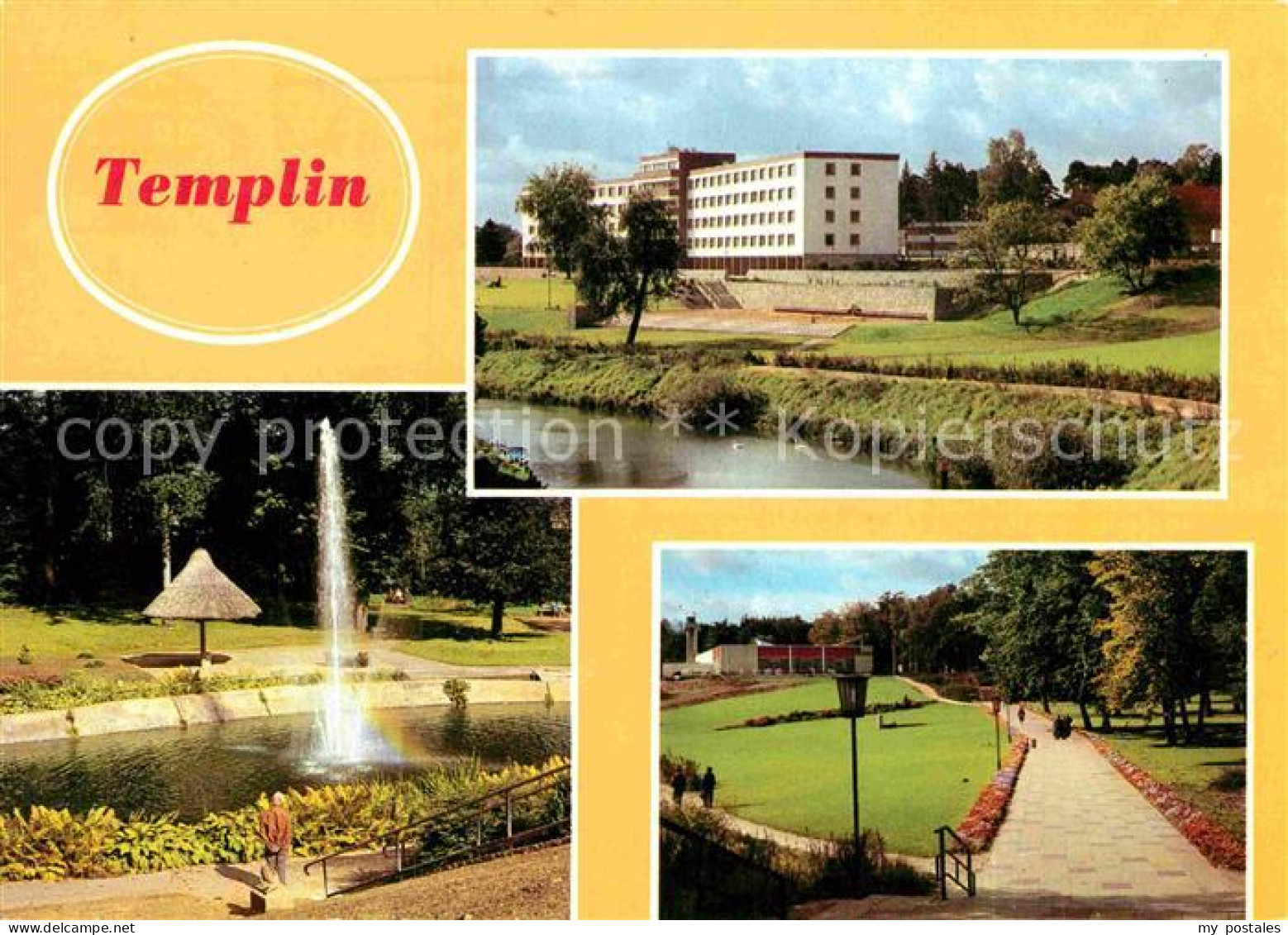 72849313 Templin FDGB Erholungsheim Salvador Allende Buergergarten Templin - Templin