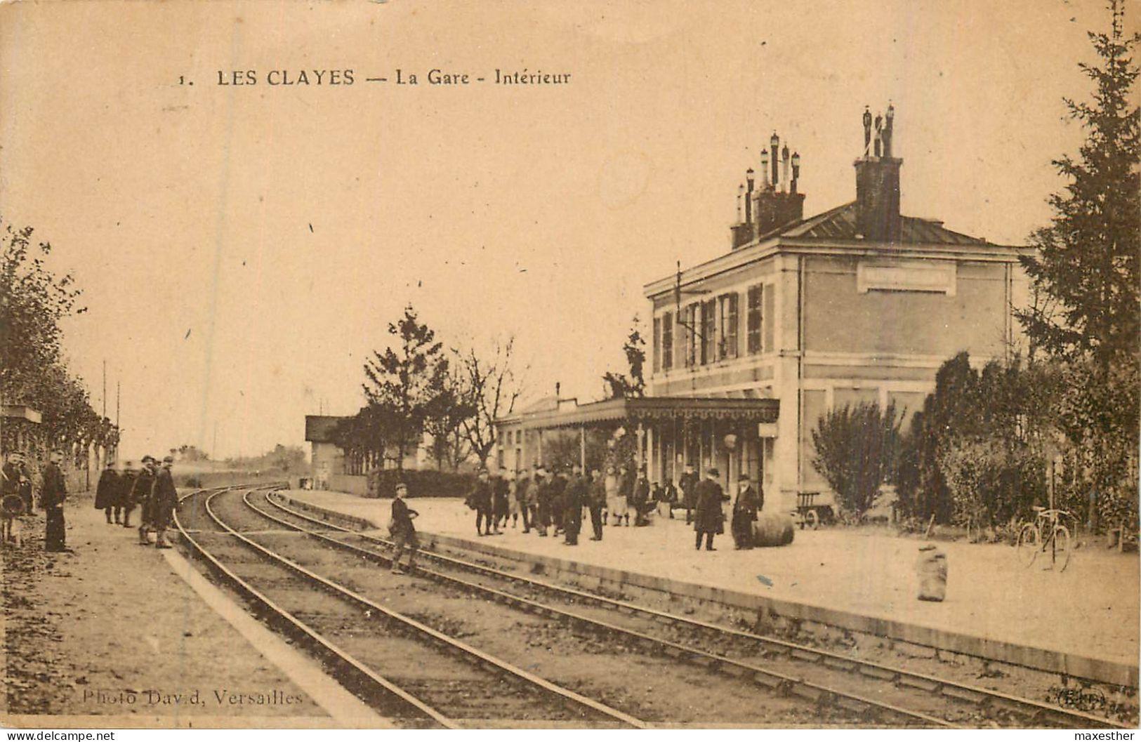 LES CLAYES La Gare (intérieur) - Les Clayes Sous Bois