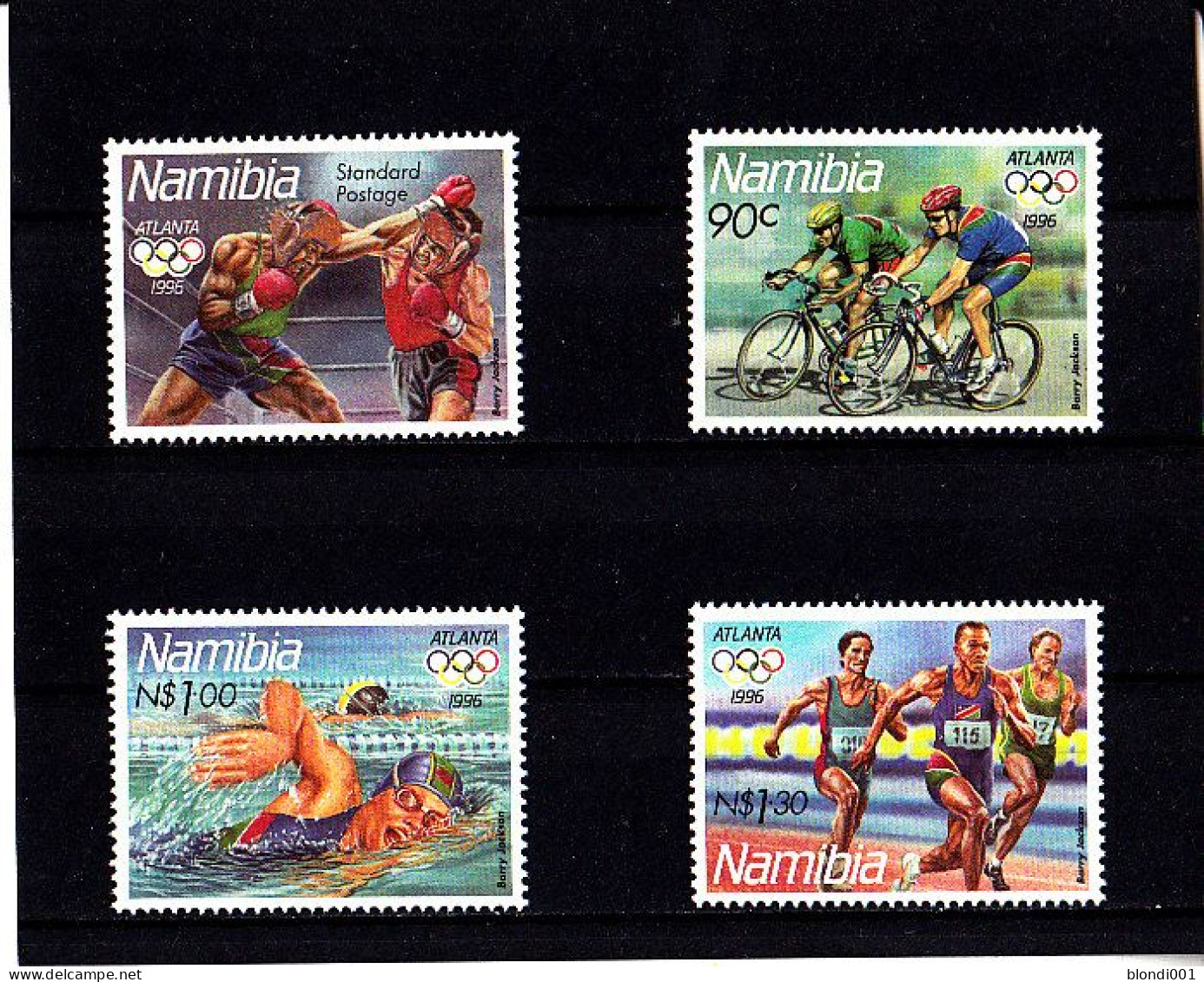 Olympics 1996 - Cycling - NAMIBIA - Set MNH - Ete 1996: Atlanta