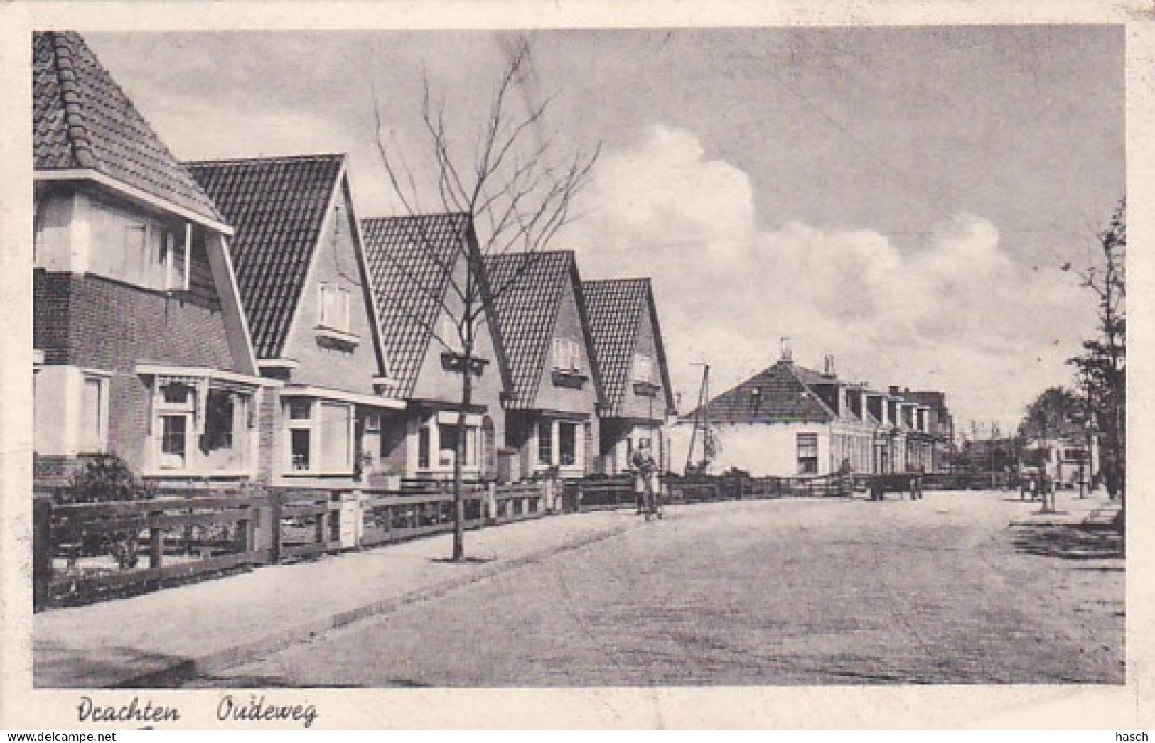 2604273Drachten, Oudeweg. (zie Hoeken) - Drachten