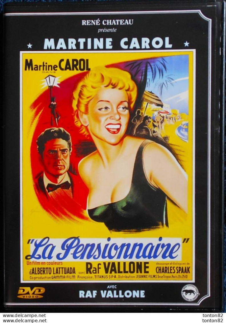 " La Pensionnaire "  - MARTINE CAROL - Raf Vallone . - Drama