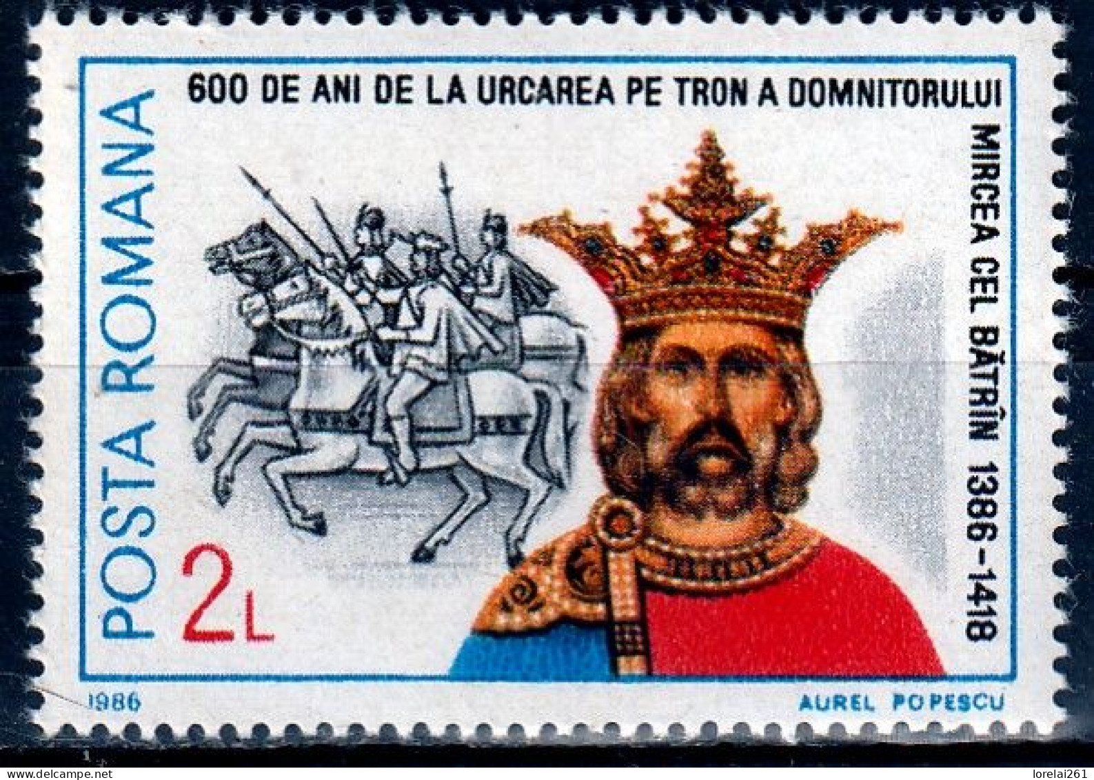 1986 - Mircea Cel Batran Mi No 4274  MNH - Ungebraucht