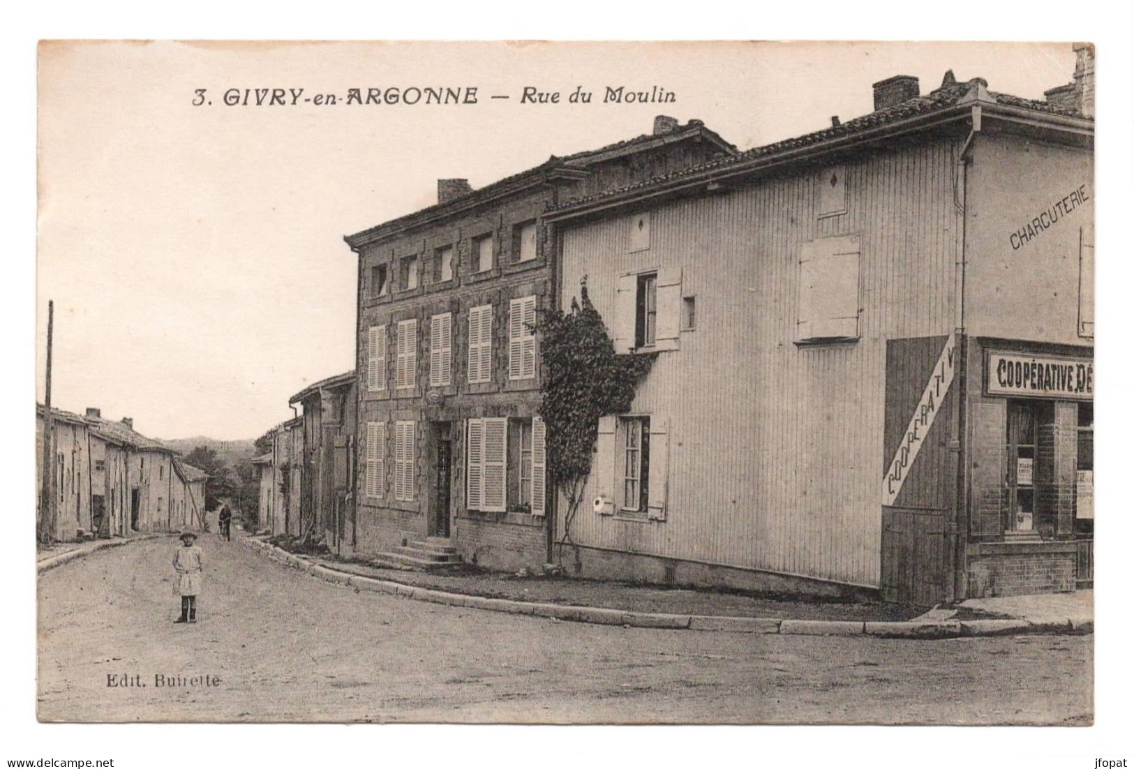 51 MARNE - GIVRY EN ARGONNE Rue Du Moulin - Givry En Argonne