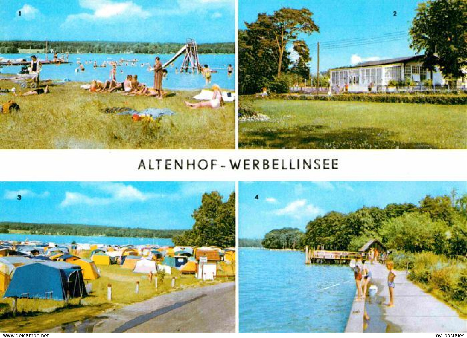 72848904 Altenhof Werbellinsee Badestelle Suesser Winkel FDGB Erholungsheim Stra - Finowfurt