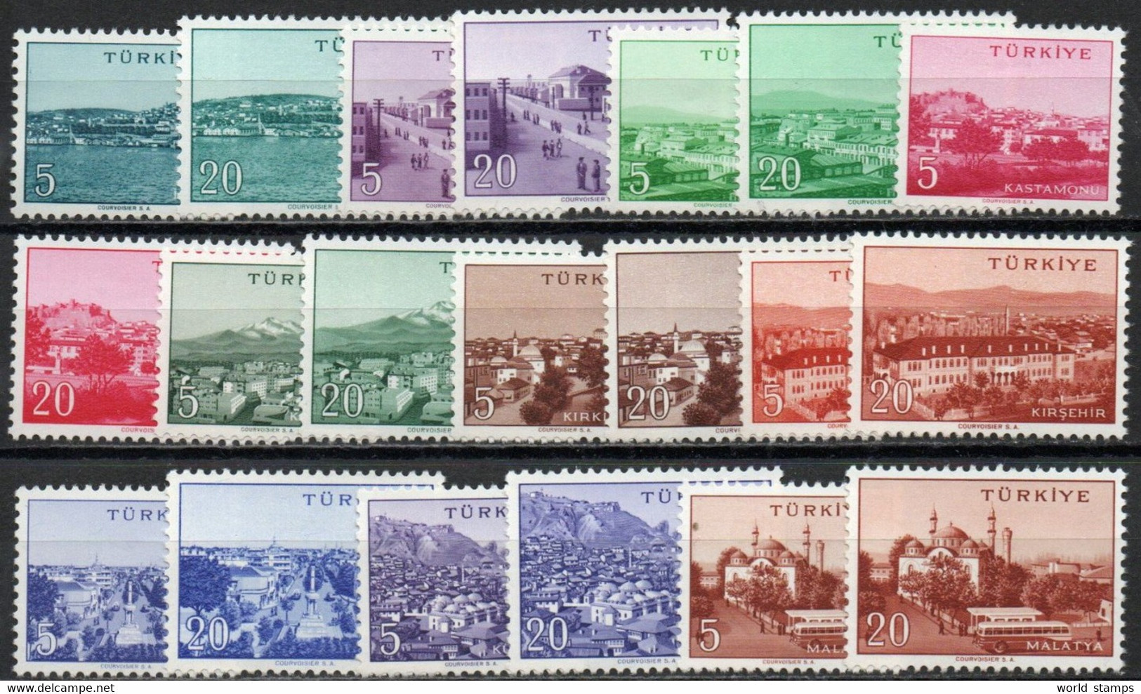 TURQUIE 1959 ** - Unused Stamps