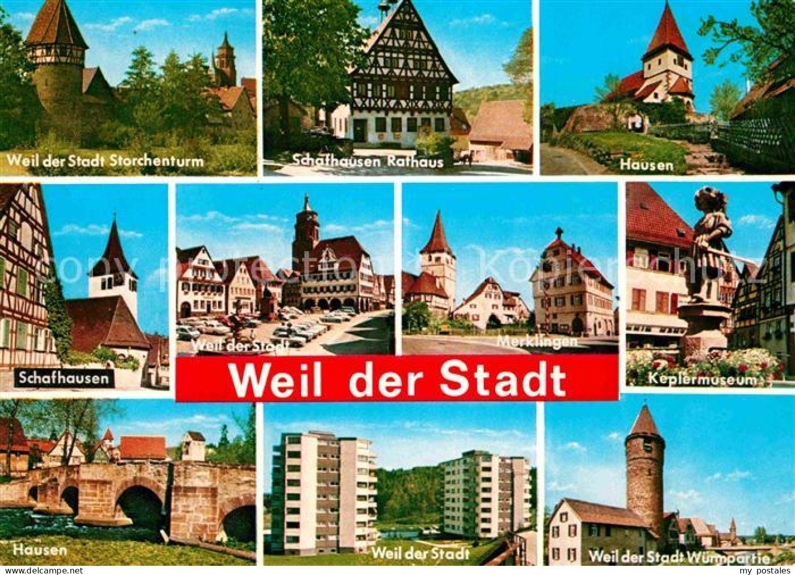 72848161 Weil Der Stadt Storchenturm Turm An Der Wuerm Keplermuseum Merklingen S - Weil Der Stadt