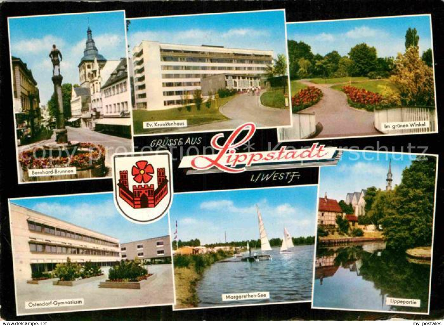 72847655 Lippstadt Bernhard Brunnen Gruener-Winkle Lippepartie Margarethen-See   - Lippstadt
