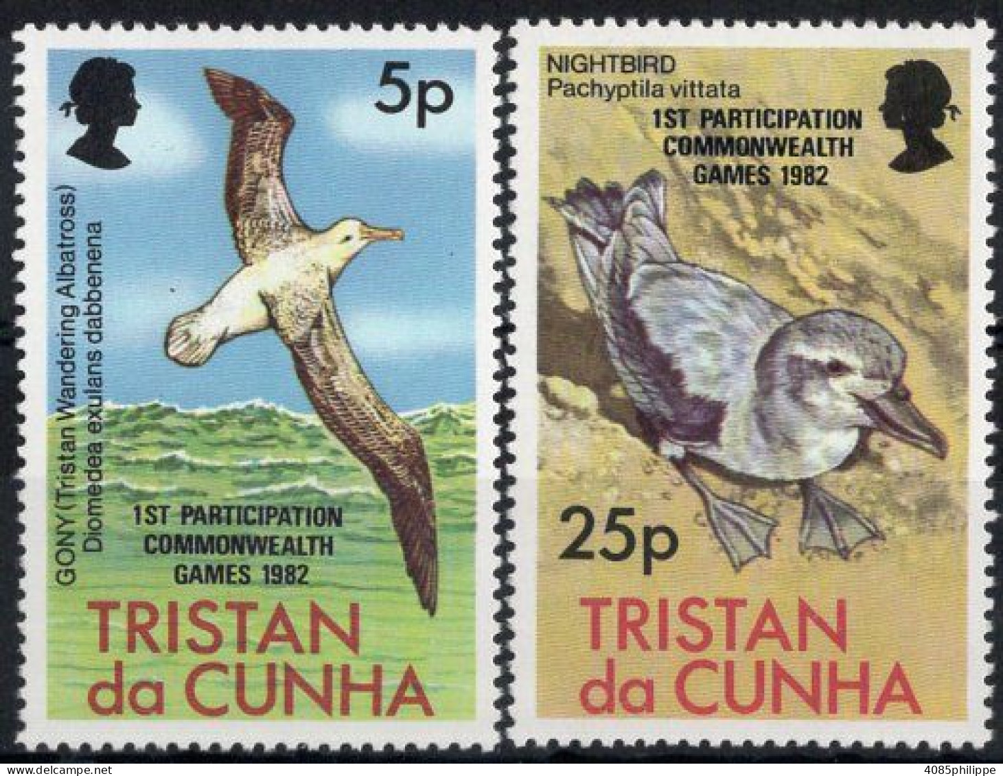 TRISTAN DA CUNHA  Timbres-Poste N°317** & 318** Neufs Sans Charnières TB Cote : 1.50€ - Tristan Da Cunha