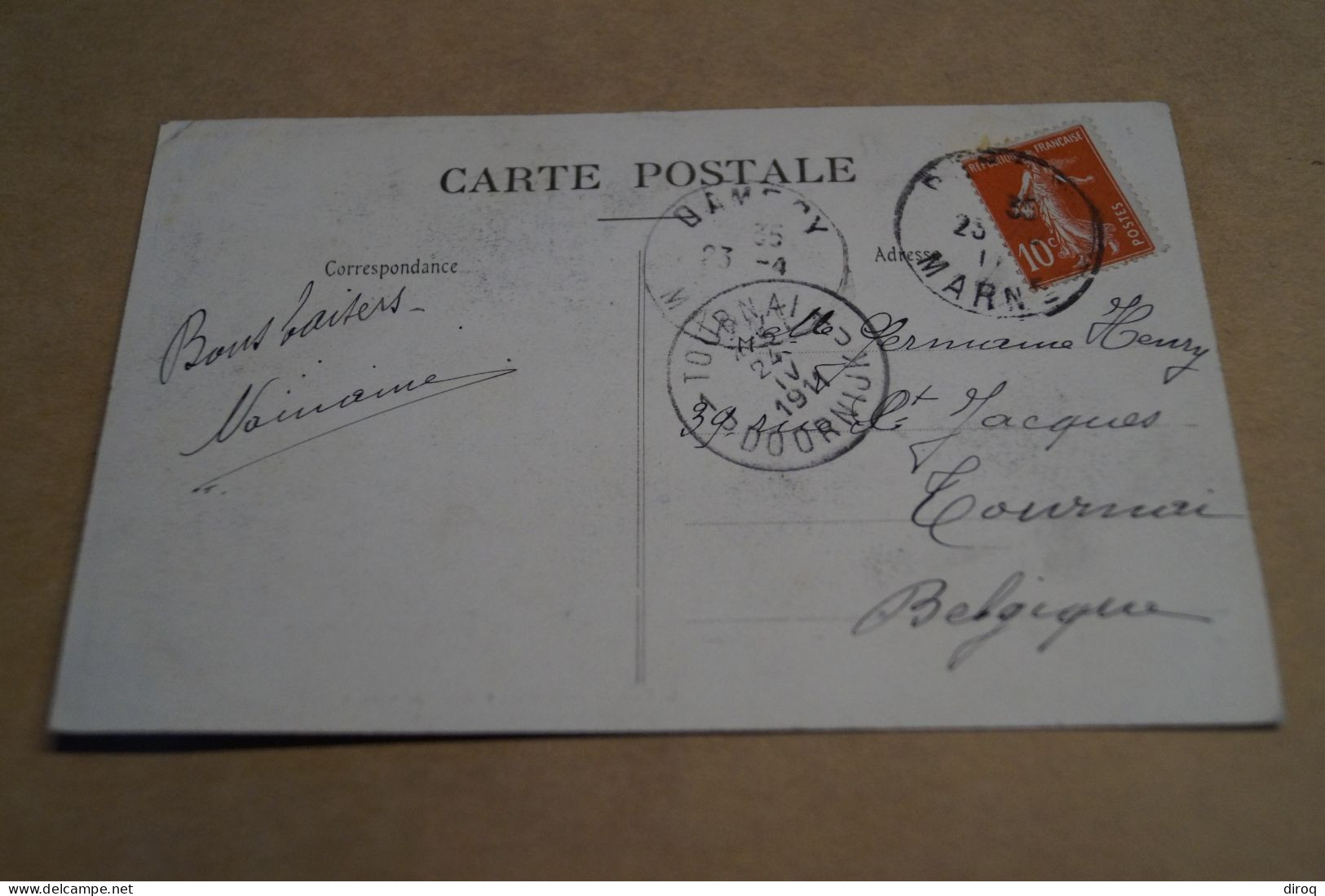 Belle Carte Ancienne, La Maison Ayala,émeutes En Champagne , 1911 ,pour Collection - Ay En Champagne