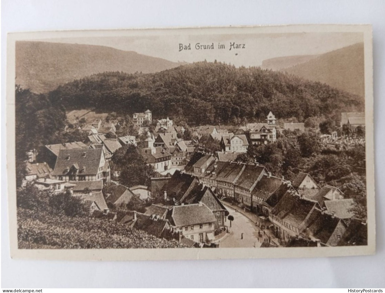 Bad Grund, Gesamtansicht, 1910 - Bad Grund