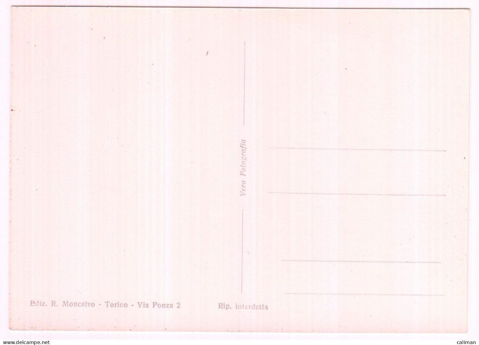 LANIFICIO V.E. FRATELLI BONA TORINO - CARTOLINA PUBBLICITARIA ORIGINALE NON SPEDITA - Tarjetas Panorámicas