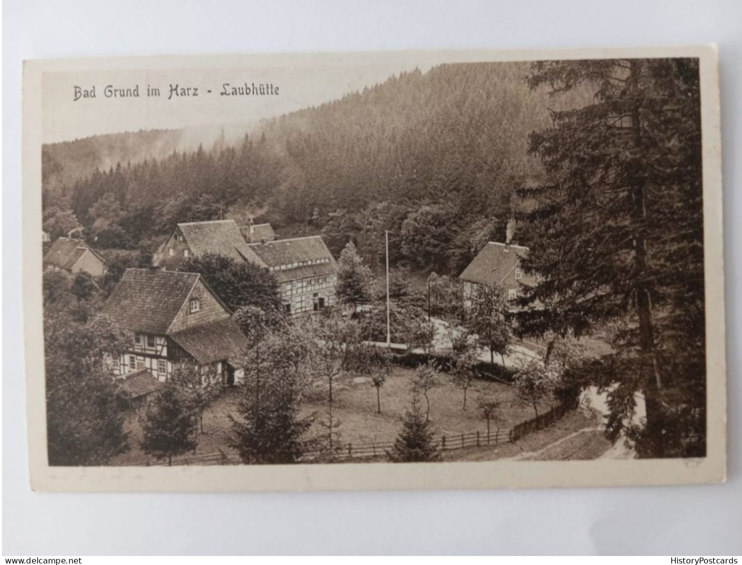 Bad Grund, Laubhütte, 1910 - Bad Grund