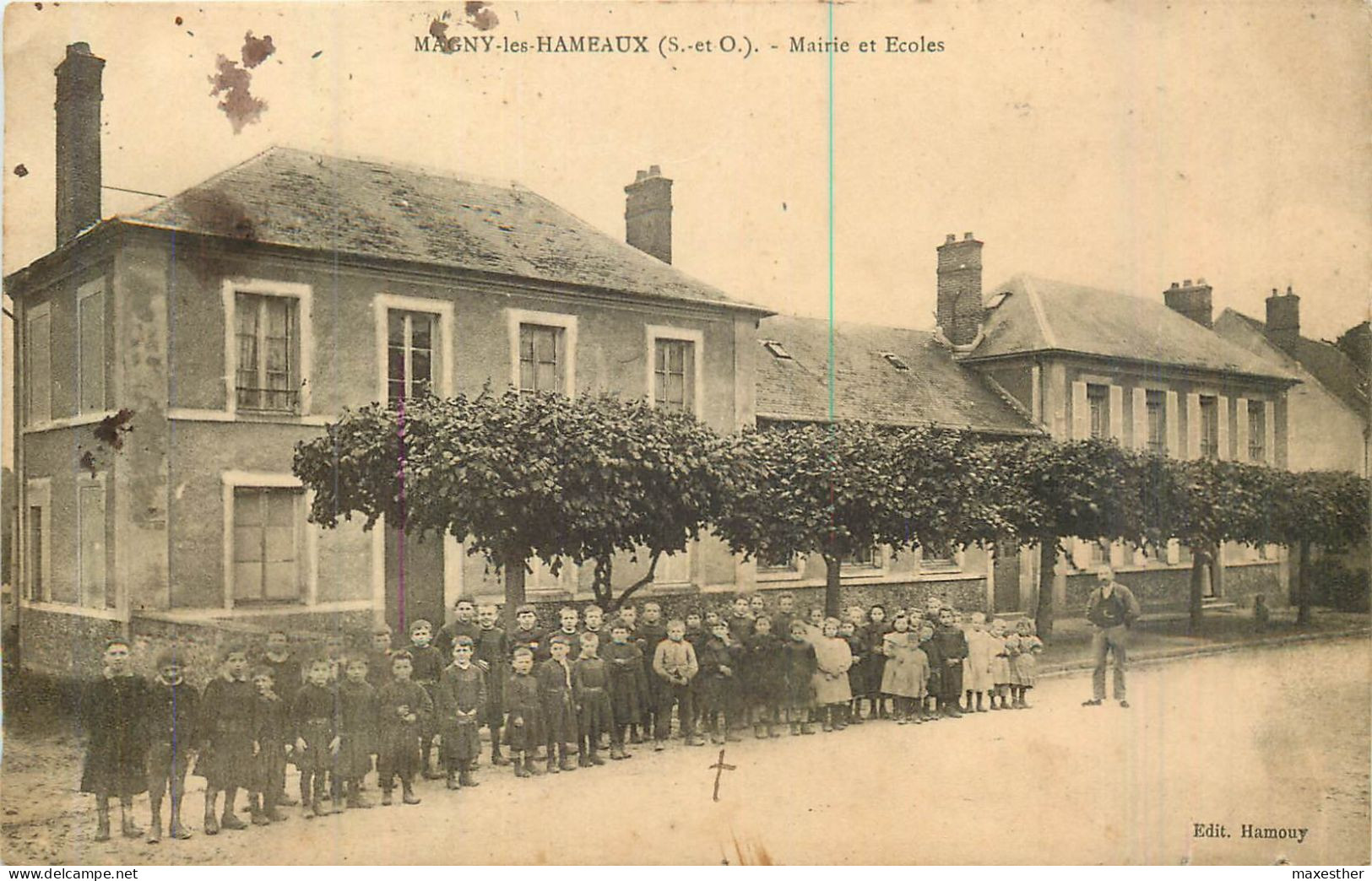 MAGNY LES HAMEAUX Mairie Et écoles - Magny-les-Hameaux