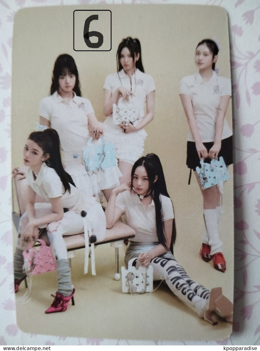 Photocard au choix  NEWJEANS Get up