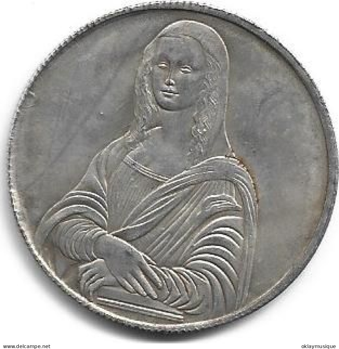 Espagne )medaille La Maja Nue De Francisco Goya 1797-1800) - Monarchia/ Nobiltà