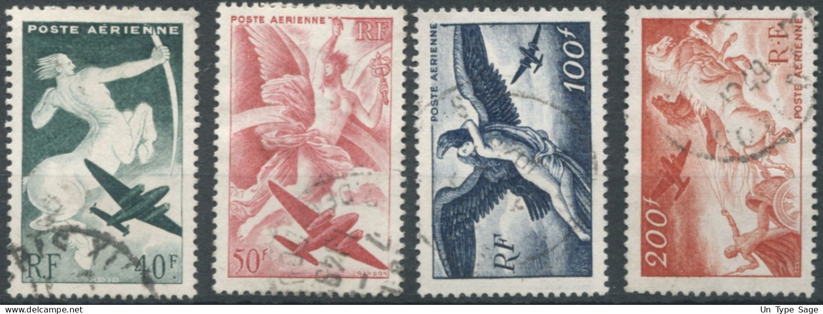 France, PA N°16 à 19 - Oblitérés - (F1532) - 1927-1959 Used