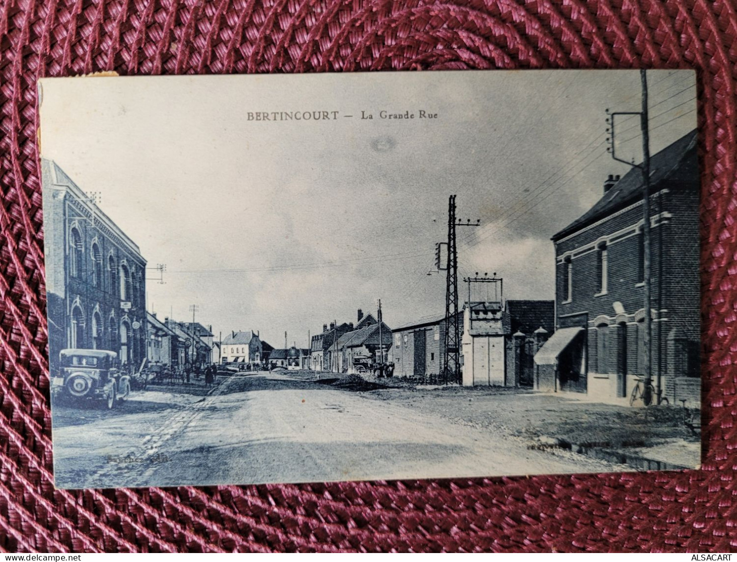 Bertincourt , Grande Rue - Bertincourt