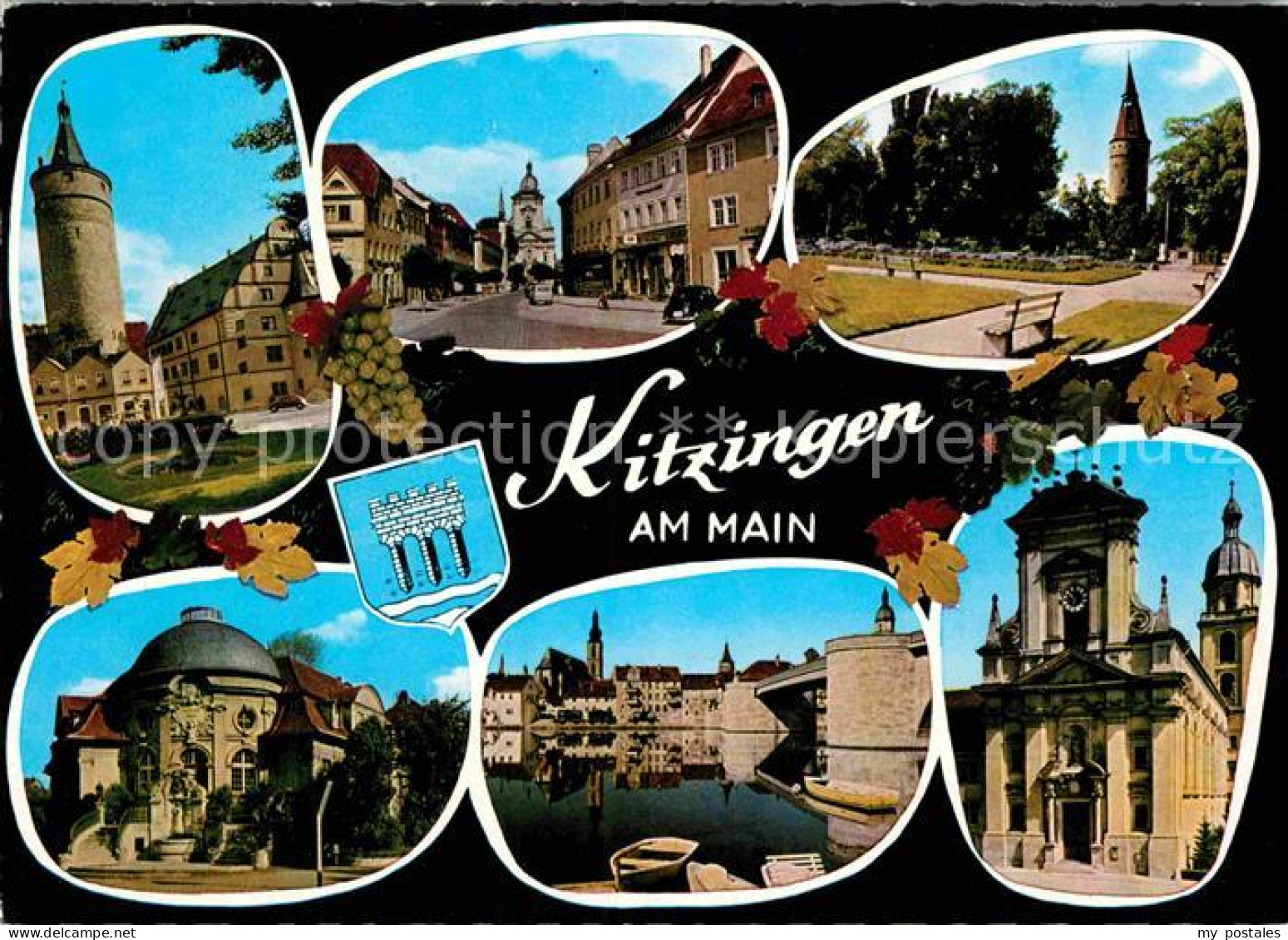 72846677 Kitzingen Main Kirchen Rathaus Turm Mainbruecke Kitzingen - Kitzingen