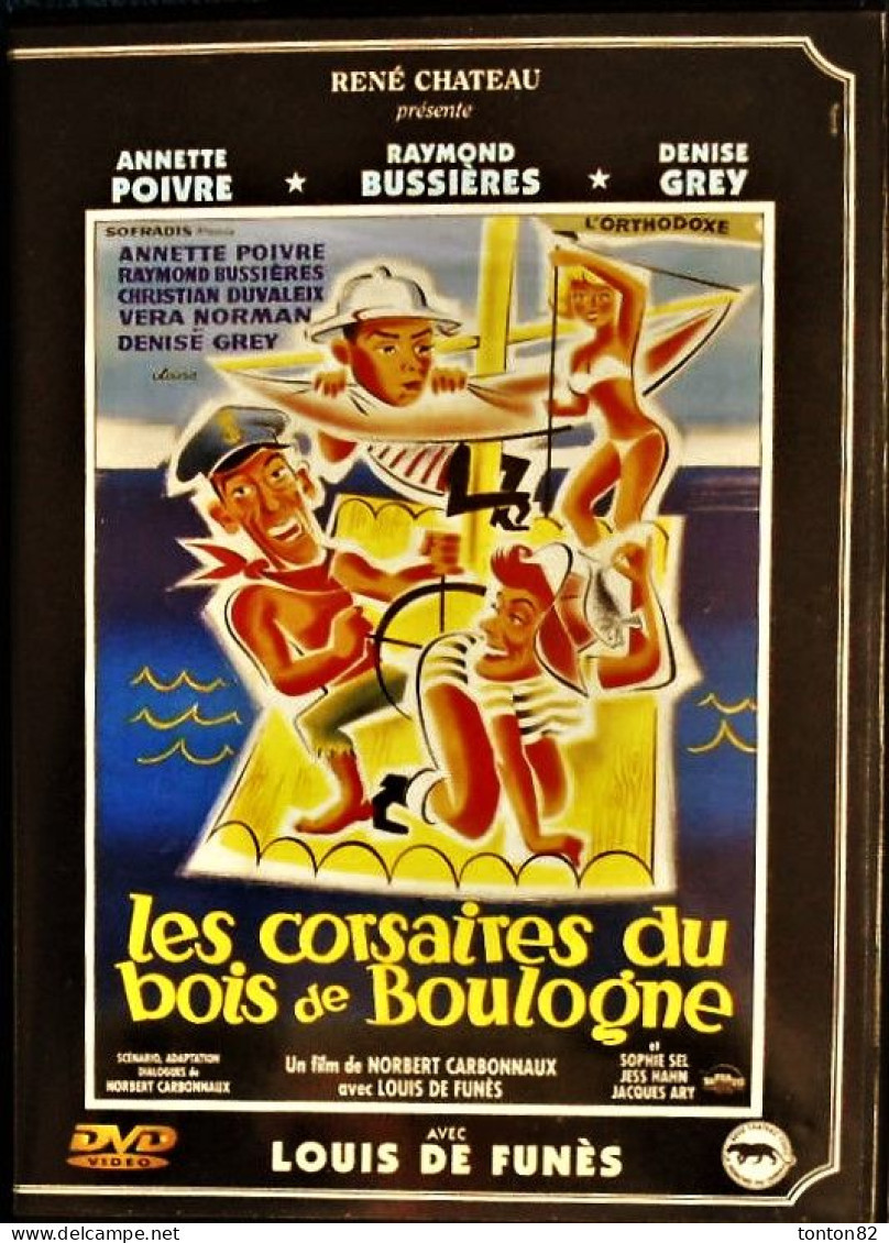 Les Corsaires Du Bois De Boulogne - Louis De Funès - Raymond Bussières - Jess Hahn . - Comedy