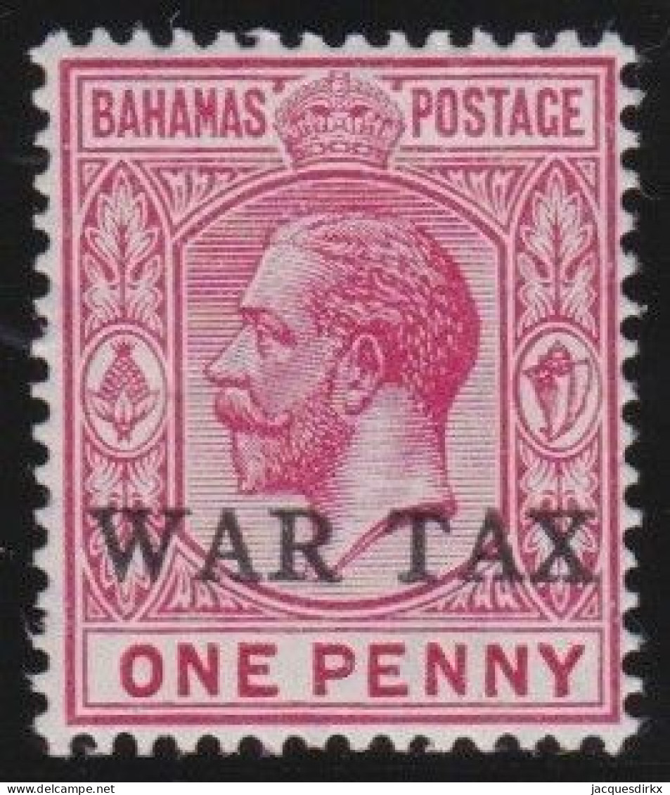 Bahamas    .  SG   .   97  .   Perf. 14  . Mult Crown  CA   .    *      .  Mint- VLH - 1859-1963 Kronenkolonie