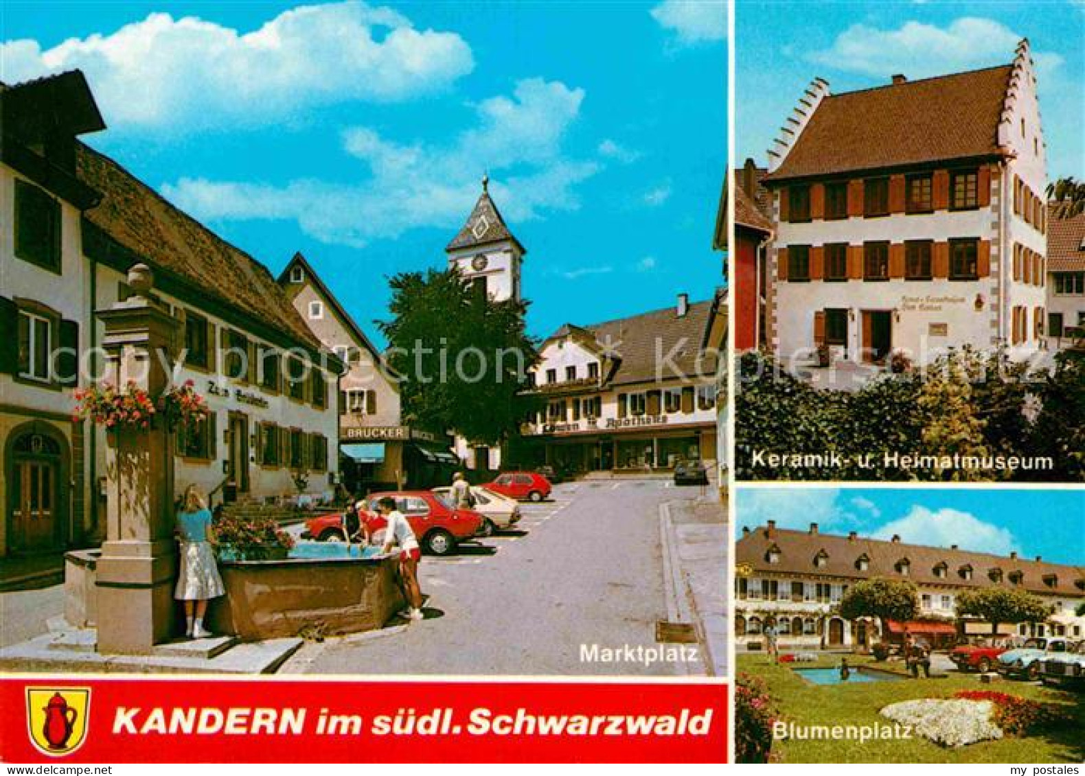 72846635 Kandern Marktplatz Blumenplatz  Kandern - Kandern