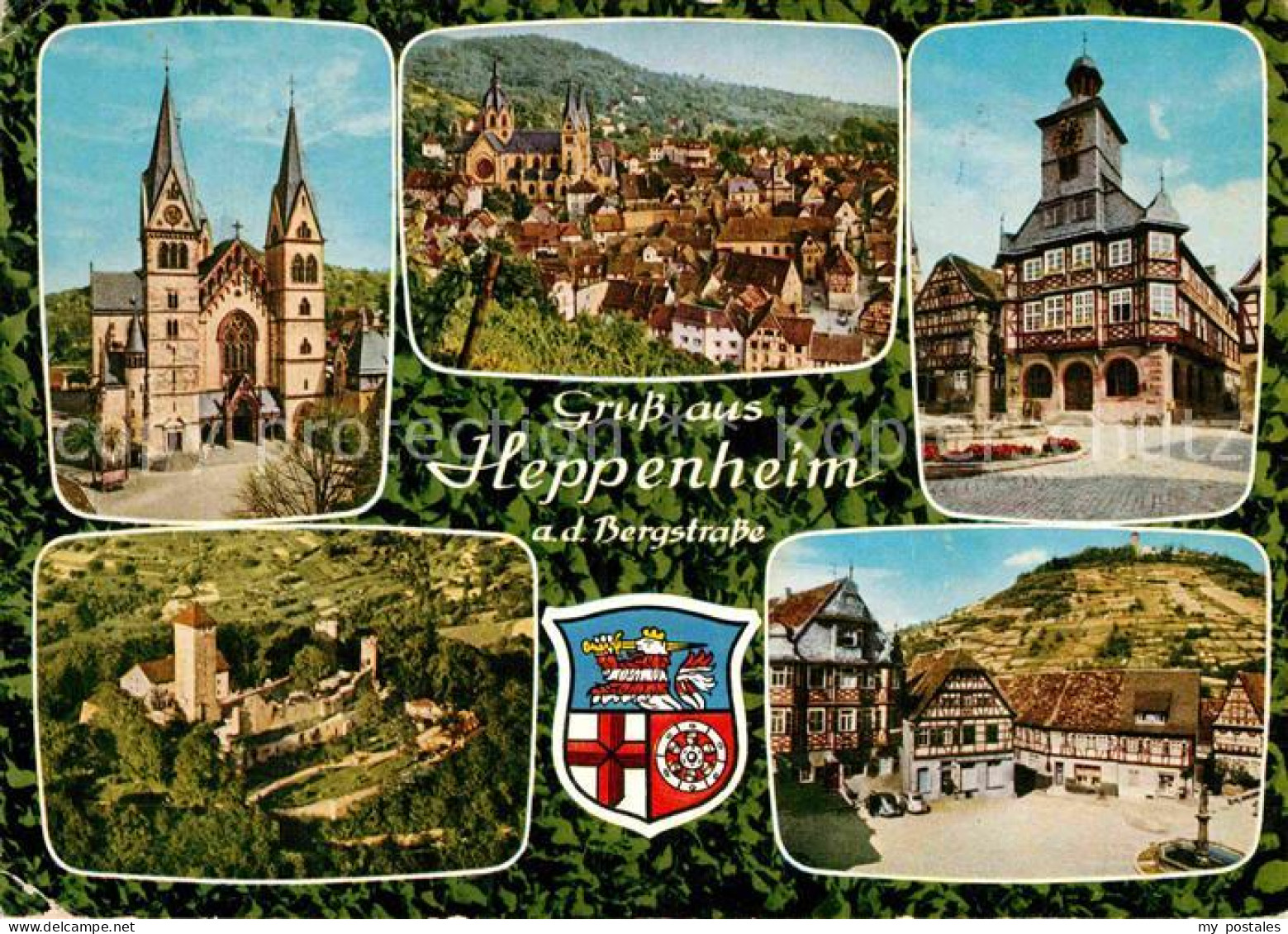 72846633 Heppenheim Bergstrasse Burgcafe Falknerei Starkenburg Heppenheim (Bergs - Heppenheim