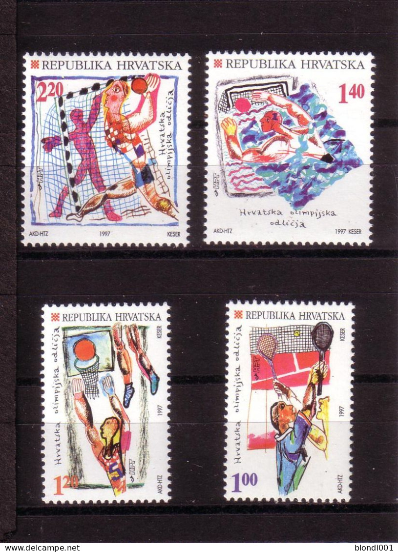 Olympics 1996 - Basketball - CROATIA - Set MNH - Summer 1996: Atlanta