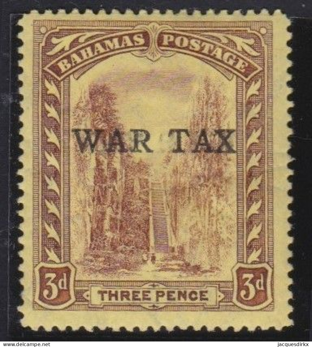 Bahamas    .  SG   .   98   .   Perf. 14  . Mult Crown  CA   .    *      .  Mint- Hinged - 1859-1963 Kronenkolonie